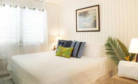 King-sized bed