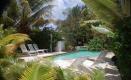 Pool with fountain