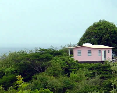 La Casita nestled on a hilltop